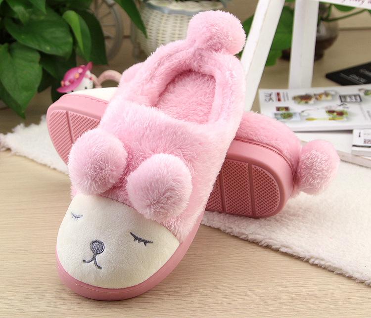 Chaussons enfants en suède pour hiver - semelle caoutchouc - Ref 1008046 Image 7