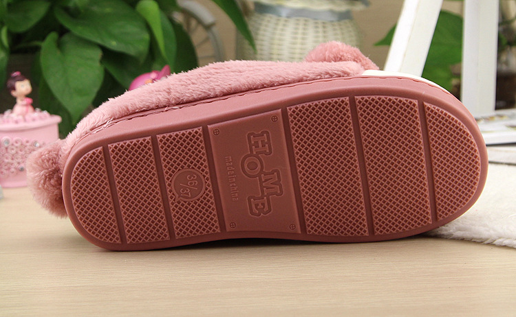 Chaussons enfants en suède pour hiver - semelle caoutchouc - Ref 1008046 Image 14