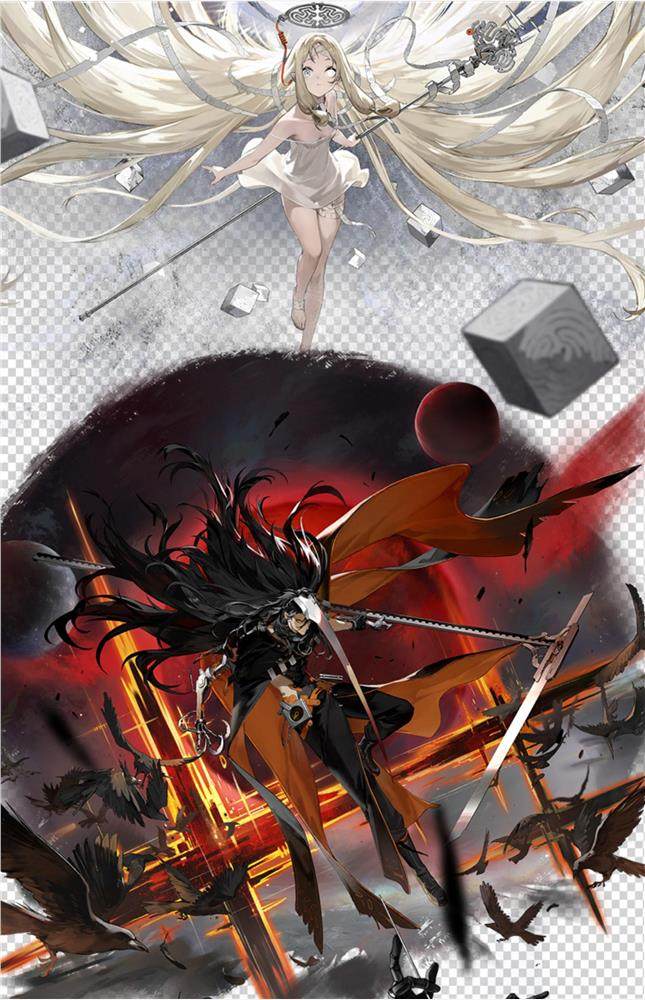 新月同行立绘高清图片PNG素材二次元游戏人物原画插画壁纸CG参考