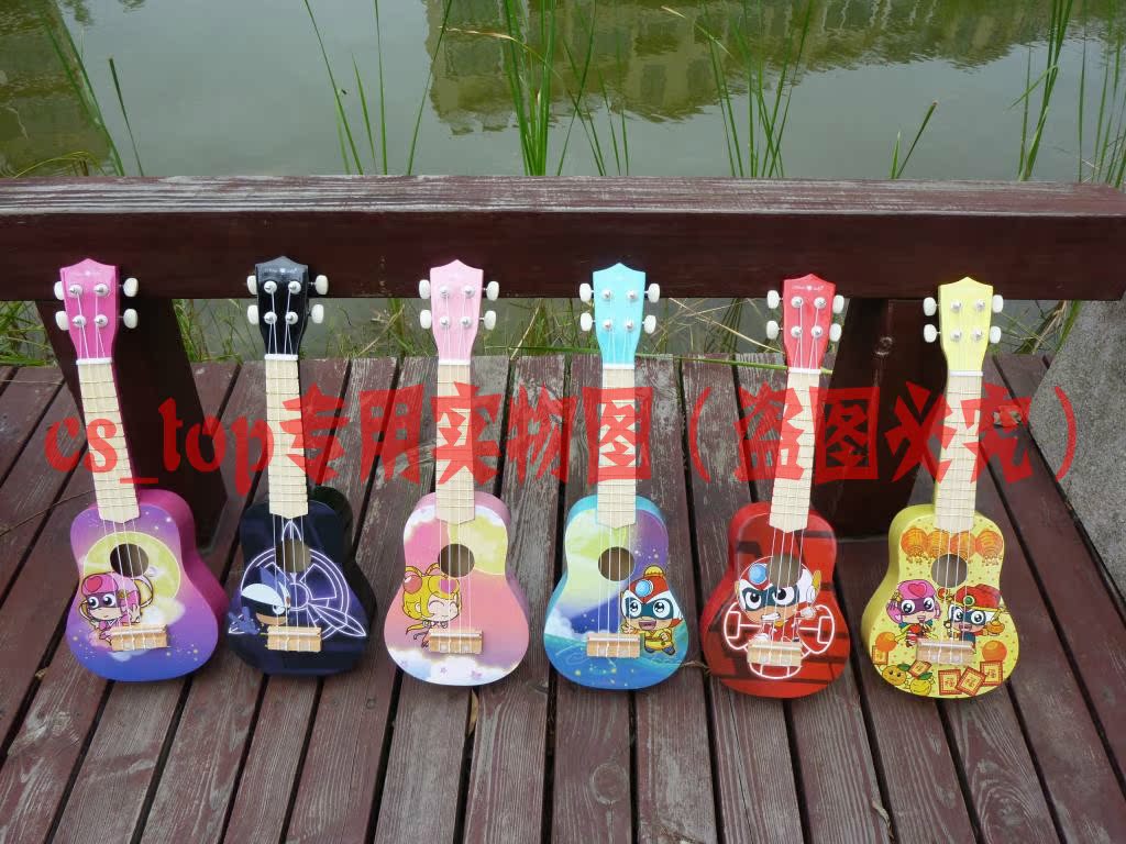 Chúc mừng bé 21 inch Ukulele Ukulele dành cho người mới chơi guitar có thể chơi cả nước - Đồ chơi nhạc cụ cho trẻ em đàn organ trẻ em