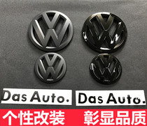  Volkswagen car label Golf 7 car label new speed Teng Maiteng Lingdu net front standard rear tail standard modified black
