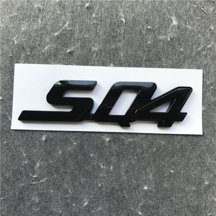 Logo xe hơi Maserati Chủ tịch Levante Giberly sửa đổi từ tiêu chuẩn nhãn dán xe SQ4GTS phía sau đuôi xe trong dấu lưới các logo xe hơi đề can dán xe ô tô 