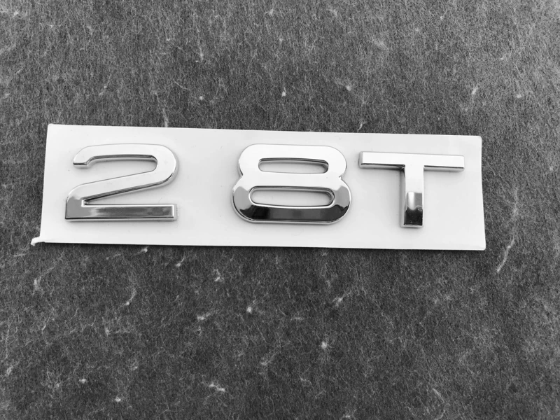 tem dán xe ô tô Đuôi dịch chuyển Audi tiêu chuẩn A4LA6LA7Q5 dẫn động bốn bánh tiêu chuẩn RSsline bên tiêu chuẩn bốn vòng màu đen sửa đổi TFSI kỹ thuật số logo của các hãng xe hơi logo ôtô