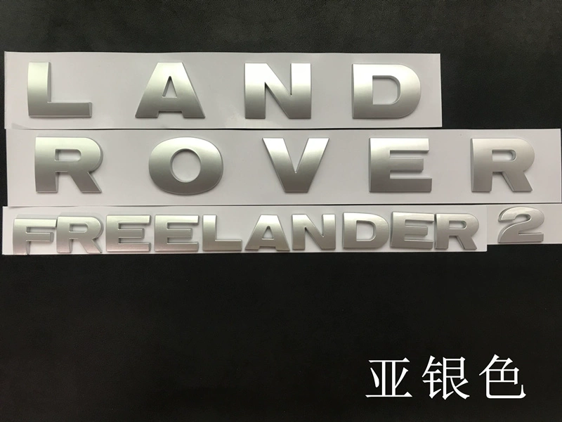 tem dan xe oto Phù hợp cho xe Land Rover Freelander 2 logo LANDROVER Logo chữ tiếng Anh thay đổi nhãn đuôi sau HSE decal xe oto logo xe ô tô