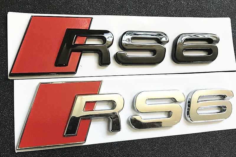 tem dán sườn xe ô to 7 chỗ Dấu hiệu chữ Audi RS S3 S4S5 S6S7 RS8 SQ5 logo xe sửa đổi đuôi sau tiêu chuẩn dịch chuyển tiêu chuẩn logo tem xe logo xe ôtô tất cả logo xe hơi 
