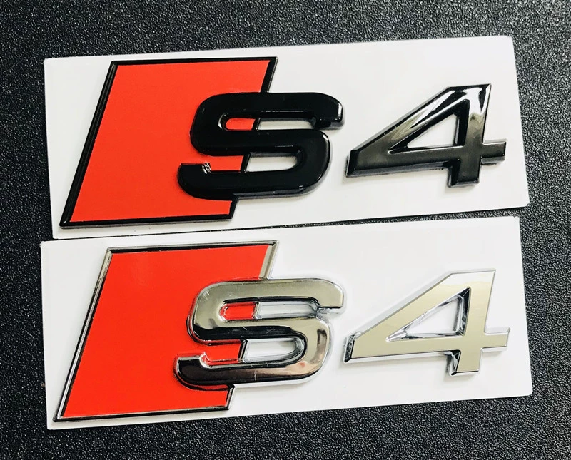 tem dán sườn xe ô to 7 chỗ Dấu hiệu chữ Audi RS S3 S4S5 S6S7 RS8 SQ5 logo xe sửa đổi đuôi sau tiêu chuẩn dịch chuyển tiêu chuẩn logo tem xe logo xe ôtô tất cả logo xe hơi