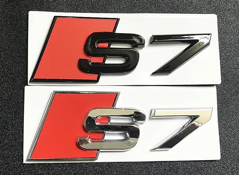 tem dán sườn xe ô to 7 chỗ Dấu hiệu chữ Audi RS S3 S4S5 S6S7 RS8 SQ5 logo xe sửa đổi đuôi sau tiêu chuẩn dịch chuyển tiêu chuẩn logo tem xe logo xe ôtô tất cả logo xe hơi 
