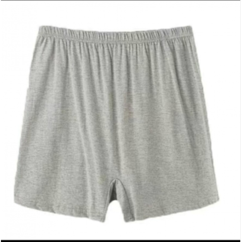 Middle-aged and elderly men's pure cotton underpants loose large size flat corner old man shorts grandpa Seniors Four-corner Pants Head Dad