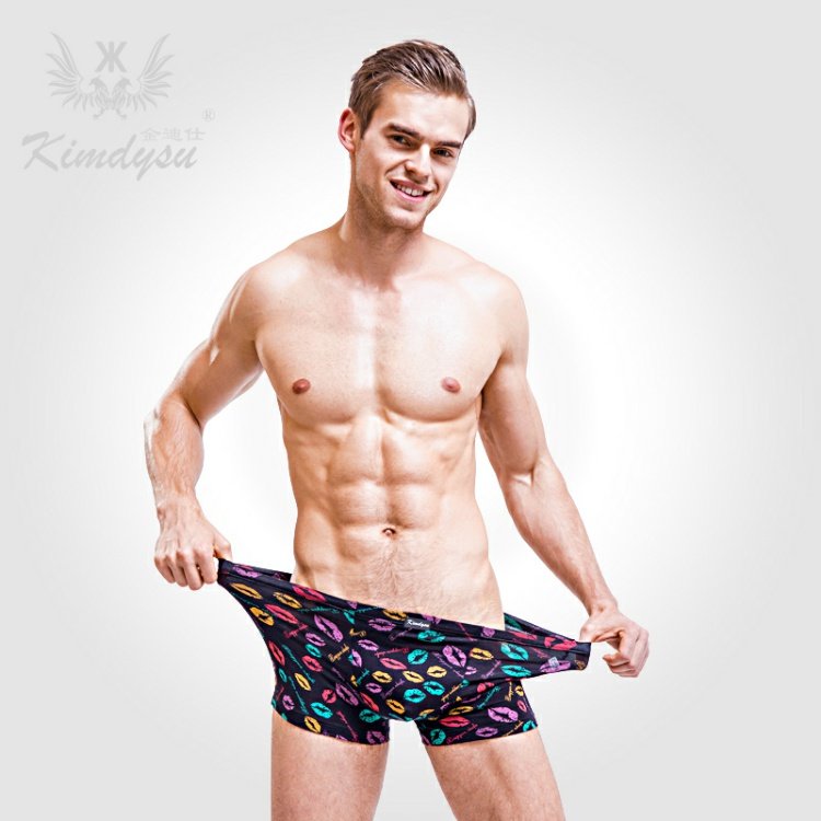 Jin Di Shi 4 hộp quà tặng modal nam boxer tóm tắt cotton thanh niên đồ lót nam quần lót dây nam