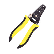 Multifunctional 7-inch electrical Skinker cable stripper seven-in-one two-color handle wire stripper wire stripper