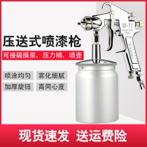 Courtiers pressure-feeding pneumatic spray gun w-71 paint spray gun furniture paint spray gun high atomization spray paint tool