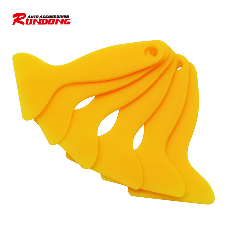 Car change color film transparent film adhesive film tool Triangle plastic baking film plug slit edge rushing water squeegee small scraping sheet
