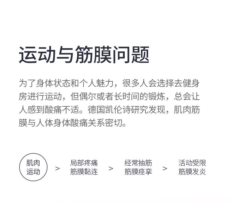 Массаж пушка 凯伦诗筋膜放松枪肌肉按摩放松器健身运动深层肌肉理疗器电动震动 Cloris