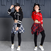 West coast less children toddlers hip hop street dance hiphop jazz dance with pants skirts modern dance suit girls