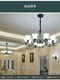 American-Style Living Room Chandelier, Simple and Modern, Elegant Bedroom and Dining Room Ceramic Chandelier, Nordic Creative Lighting, Main Light for the Hall