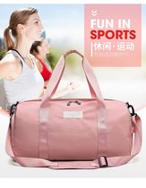 New portable swimming storage bag fitness equipment sports bag large capacity beach training wet and dry separation bag