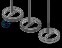  26-300 Internal tooth bar spacing measuring instrument Cross-bar distance measurement M-value measurement A020 OS-E Chengchuang tool measuring tool