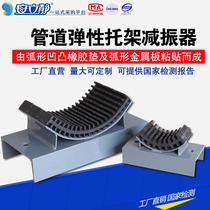 Anlijing factory direct rubber pipe shock absorber Pipe bracket Natural rubber pad Air conditioning water pipe shock absorber