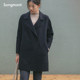 Dongyuxi Ready to Wear House Winter Black Versatile Classic Pure Cashmere Jacket Half-Length