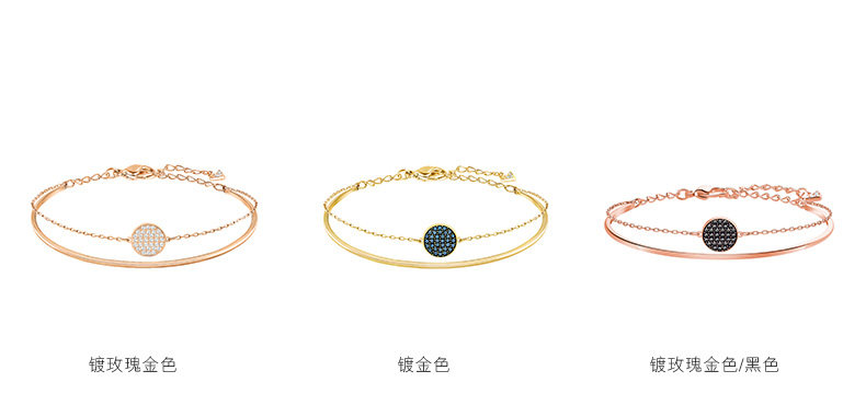 Vòng tay Swarovski thời trang cấp 2 trong 1 Vòng tay Trang sức nữ tặng quà cho bạn gái vòng gỗ huyết rồng