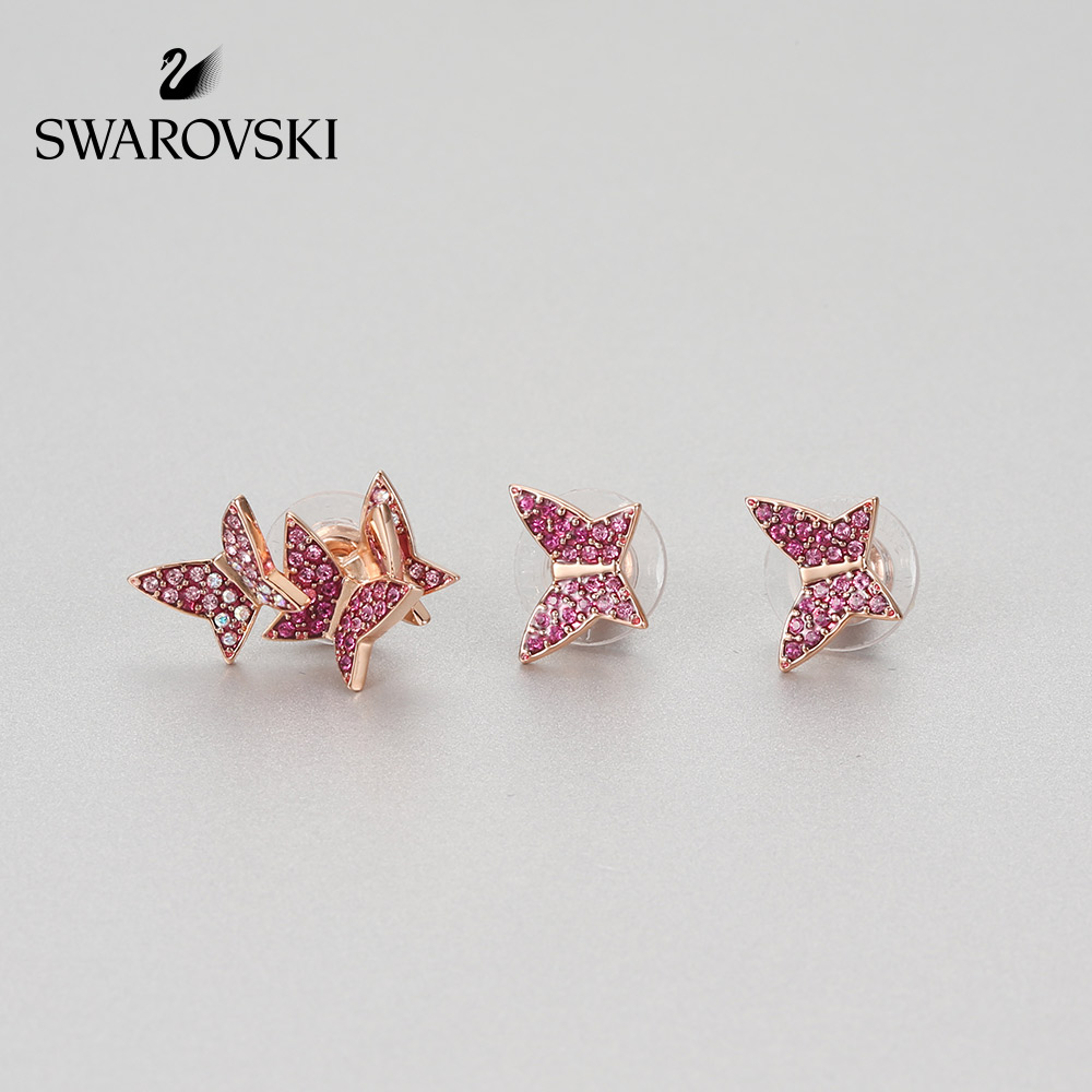 swarovski lilia butterfly earrings