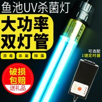 Special germicidal lamp for fish pond sterilization lamp Koi fish pond sterilization lamp high power ultraviolet lamp disinfection and algae removal lamp water purification UV lamp