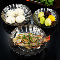 Stainless steel steam cage Creative steam shelf Shrink Steam Pan Small Cage Steamed Cage Steamed Buns Steamed Drawer Quick Steam Dish Theaizer