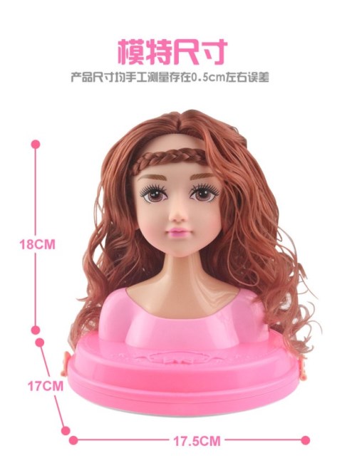 Cô gái trang điểm mơ công chúa nhà bàn trang điểm máy sấy tóc đồ chơi 3-6 tuổi Barbie búp bê tiệm hớt tóc - Búp bê / Phụ kiện đồ chơi búp bê kèm phụ kiện