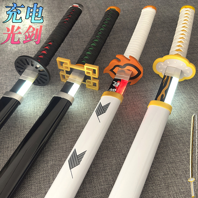海贼索隆三刀流Cos刀具未开刃含黑刀秋水与和道一文字-Taobao-Tmall