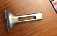 Грабли серебристо-серые