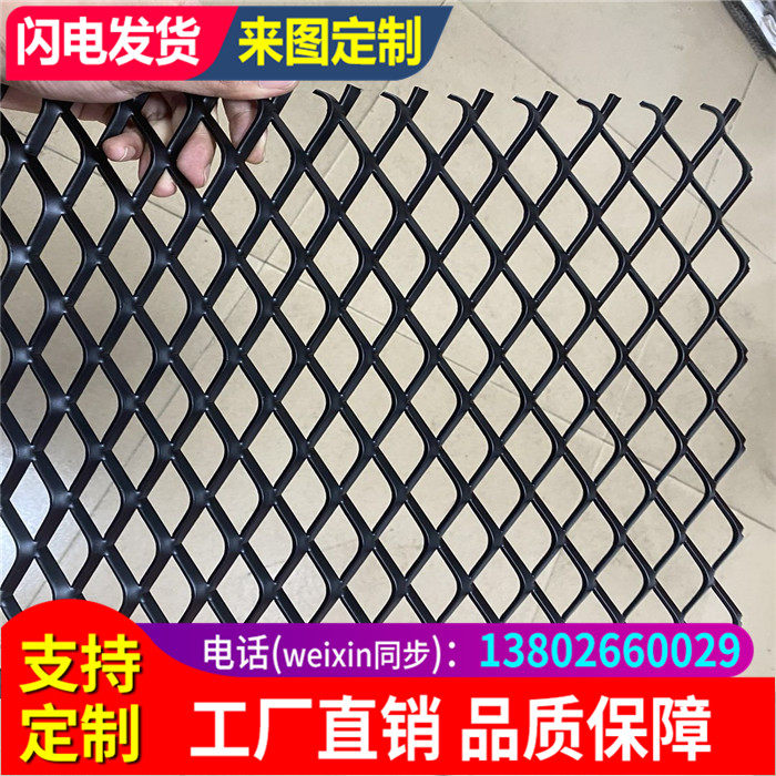 Customized aluminum mesh stretched mesh curtain wall fish scale ceiling sports indoor expansion aluminum mesh panel ceiling factory direct sales