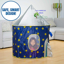 FoxPrint Rocket Ship Pop Up Play Tent childrens spaceship Rocket castle Tent