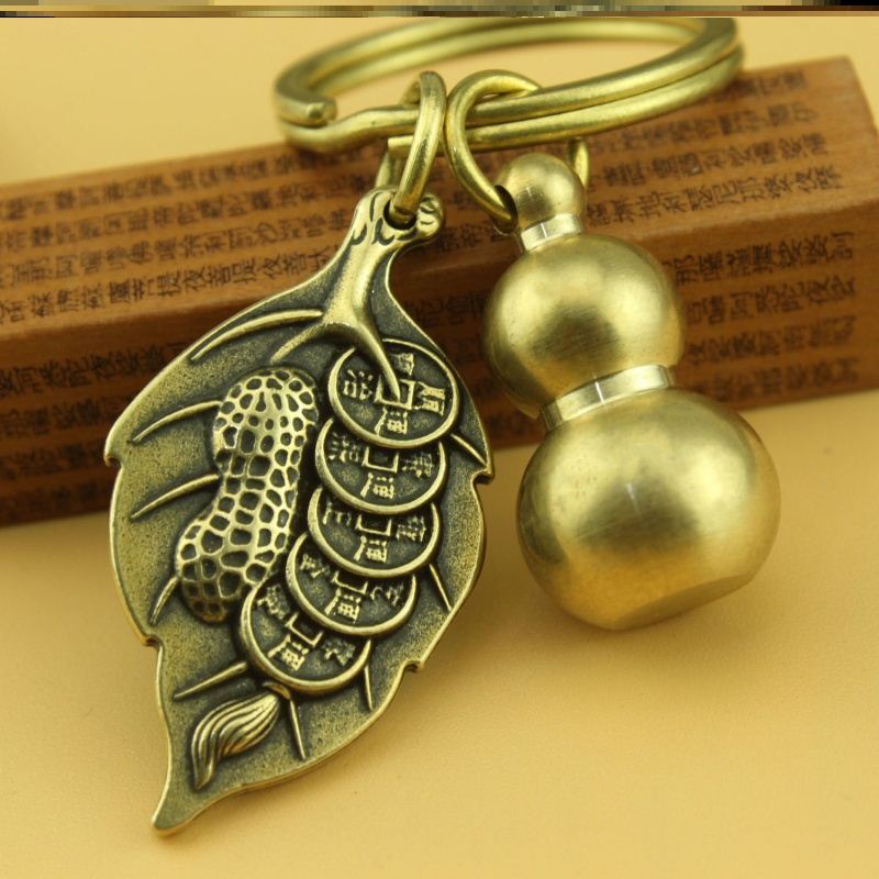 Zhou Lianfa Keou Food Keou Mall Buy 1 Get 2 Pure Copper Gourd Fulu Handmade Pendant Douyin Same Style 3