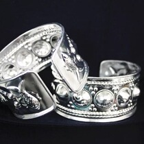 Aying Miao Yi Miao and Dong characteristic silver bracelet Miao Dong stage bracelet