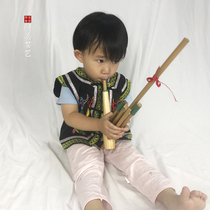 Aying Miao Yi Miao childrens performance clothing embroidery jacket Miao clothing childrens Reed can be beamed