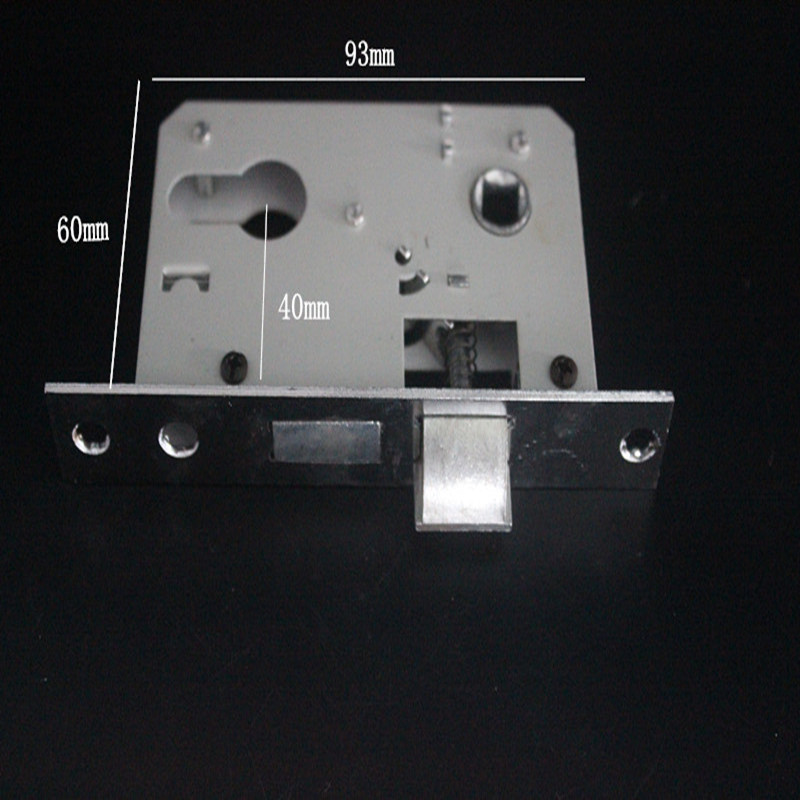 Yong Sign Mute Lock Body One Generation Hair Clear Barn Door Lock Body Small 50 Wood Door Lock Silent Bearing Lock Body