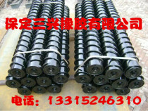 Conveyor roller cleaning belt roller spiral cleaning lower cleaning roller wrapped with steel bar roller flower roller can be customized