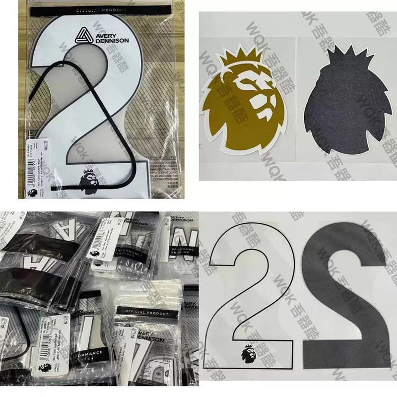 Premier League 2627 Universal Letter Armband Genuine 23242526 Number Badge Name Strip Avery