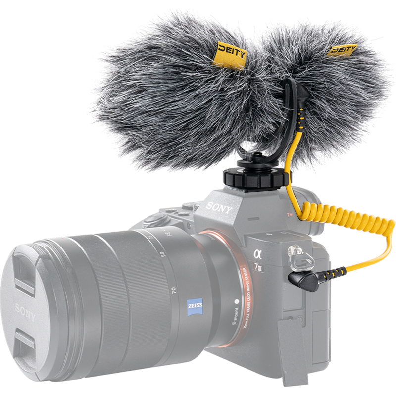 Aputure/爱图仕 V-MIC D4 DUO 听 Listen to the double-head microphone mobile phone video live microphone