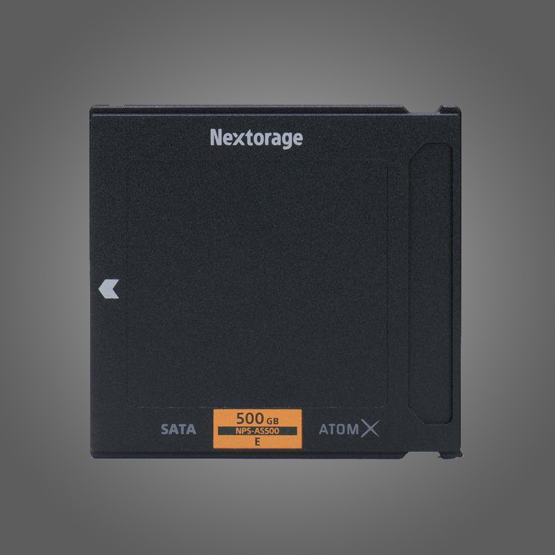 Nextorage AtomX SSD Mini 500 GB 1TB ) supports ProRes RAW