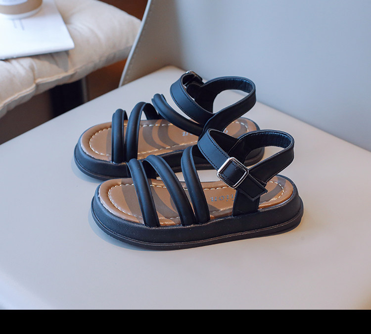 Children's Sandals 2026 Summer New Style Princess Shoes Soft-Soled Beach Sandals for Older Kidsren and Kidsren's Non-Slip Sandals for Girls — 11