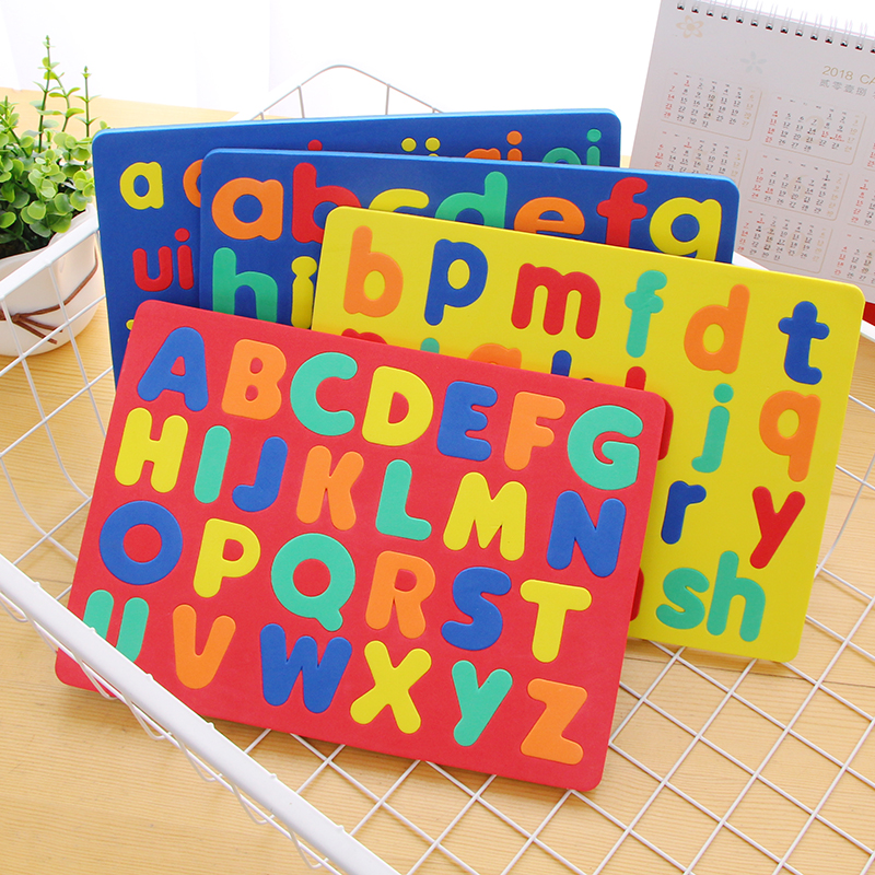 26 whiteboard magnetic refrigerator stickers early education digital pinyin stickers ABC magnets toy magnets English letters