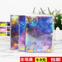Hand account book into oil Hand Book Book Quicksand Dream star star sequin liquid girl heart notebook stationery