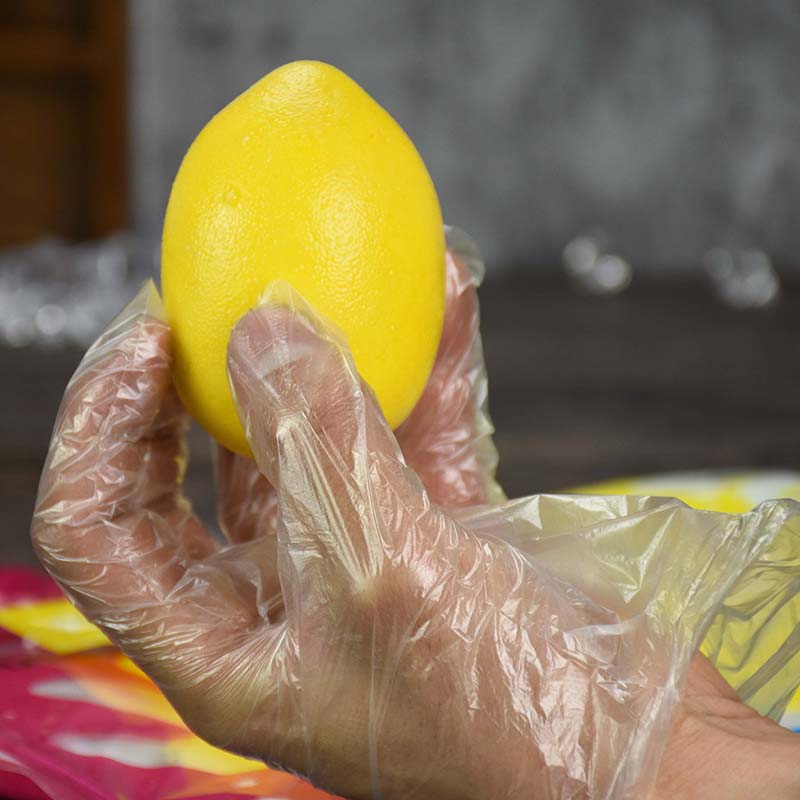 Thickened Plastic Disposable Gloves PE Gloves Food Catering Beauty Film Sanitary Gloves