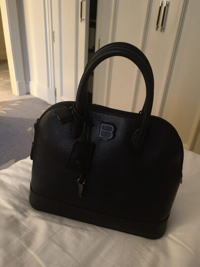 Parisian-Style Projection Bag Bb Couple Model First-Layer Cowhide Leather Underarm Bag Soft Handbag Shoulder Flap Crossbody Bag