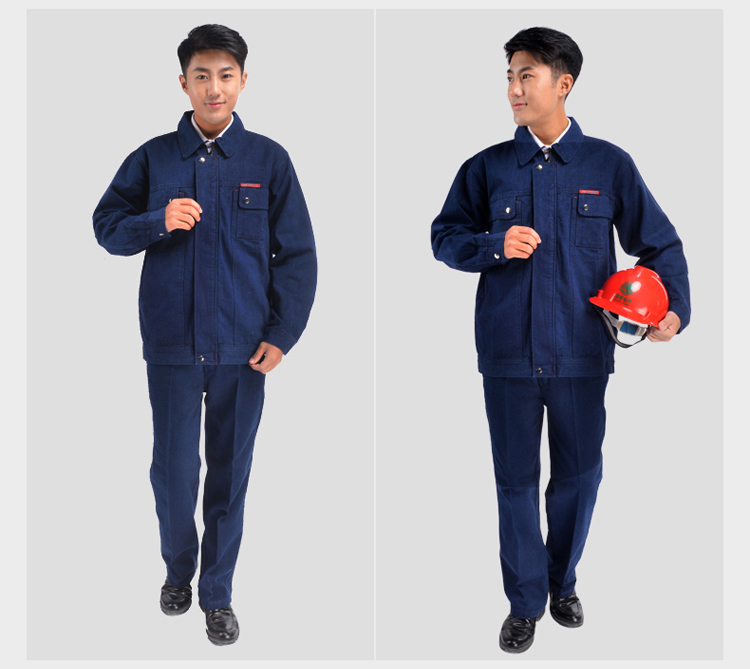 Mùa hè cotton dày điện hàn chống bỏng máy chống cháy tự động sửa chữa denim yếm đặt trang web sơn kích thước lớn nam giới và phụ nữ