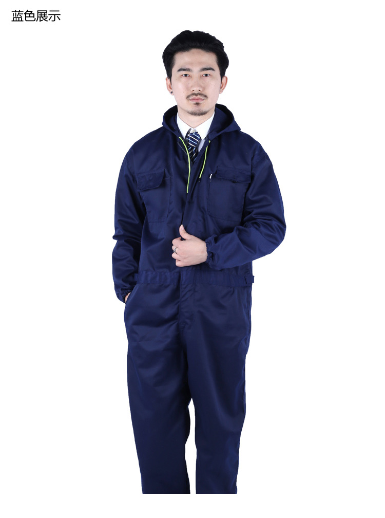 Mùa đông dài tay thoáng khí jumpsuit làm việc bảo hiểm quần áo sửa chữa tự động sửa chữa phun sơn chống bụi mặc kích thước lớn phù hợp với nam giới và phụ nữ đồ bộ mặc nhà
