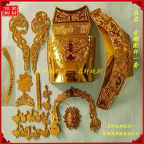 Drama and opera helmets golden eagles gold Diao accessories Xiangdiao God of Wealth hats silver eagle hats gold mink masks hats and fins
