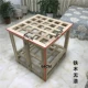 Mới khung gỗ rắn đa chức năng bàn gấp bàn sưởi ấm bàn cơm máy tính bàn học bàn nướng lửa bàn nhà - Bàn