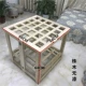 Mới khung gỗ rắn đa chức năng bàn gấp bàn sưởi ấm bàn cơm máy tính bàn học bàn nướng lửa bàn nhà - Bàn